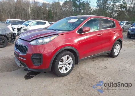 2017 Kia Sportage Lx from USA, damaged, VIN KNDPM3AC7H7269726